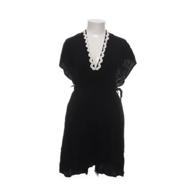 Kjole (Sort) fra ASOS Tall Bomuld, Viscose