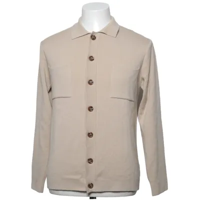 Cardigan (Beige) de Daniele Fiesoli Laine de mouton