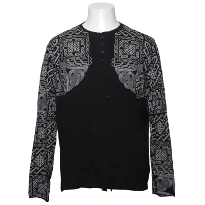 Farfarströja (Svart, Grå) från Black Premium by EMP Bomull