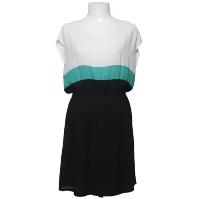 Dress (White, Turquoise, Black) from Lily White Polyester