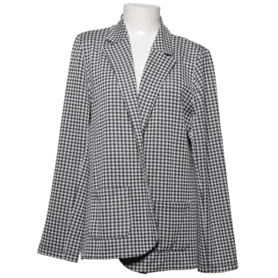 Kavaj (Svart, Vit) från Unfold Copenhagen Elastan, Polyester, Viskos