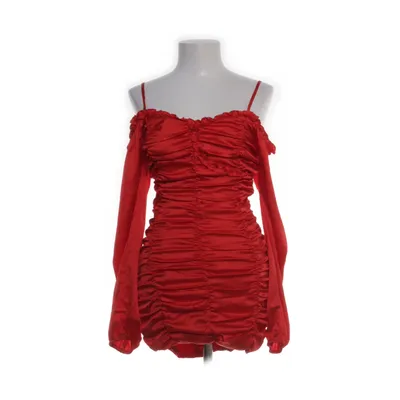 Kjole (Rød) fra Fashion Nova Elastan, Polyester