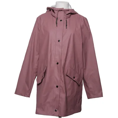 Regnfrakke (Pink) fra ONLY Genanvendt polyester