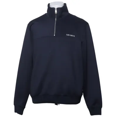Sweatshirt (Blå) fra Les Deux Elastan, Genanvendt polyester