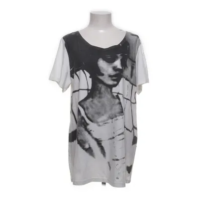 T-shirt (Vit, Svart) från Ulla Popken Bomull