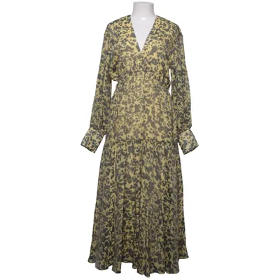 Maxikjole (Gul, Flerfarvet) fra H&M Trend Lyocell, Polyester