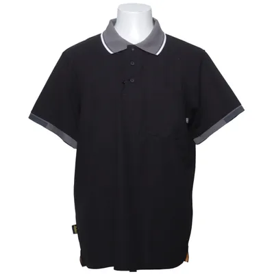 Poloshirt (Schwarz) von Snickers Workwear Polyester
