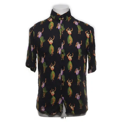 Shirt (Zwart, Meerkleurig) van The Blue Uniform Viscose