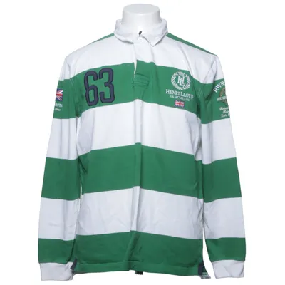 Maillot de rugby (Vert, Blanc) de Henri Lloyd Coton
