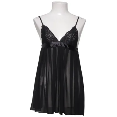 Déshabillé (Noir) de Hot Anatomy Coton, Élasthane