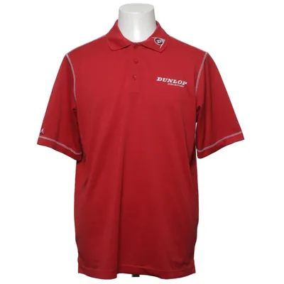 Pikétröja (Röd) från Antigua Polyester