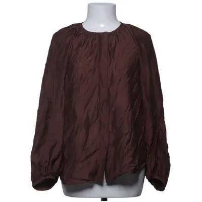 Bluse (Braun) von H&M Basic Polyester, Viskose