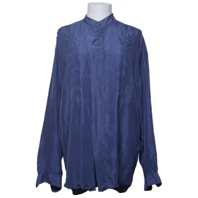 Blouse (Blauw) van Pure Silk Zijde