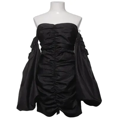 Robe (Noir) de ROTATE Birger Christensen Polyester recyclé, Viscose