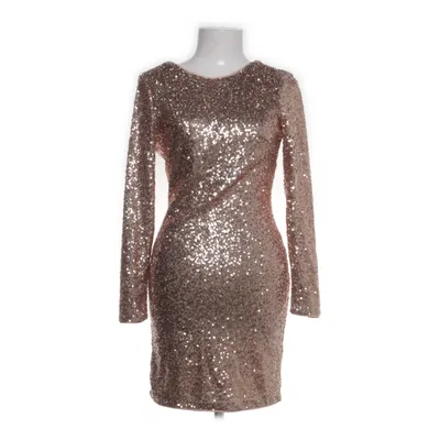Cocktailkjole (Beige, Guld) fra H&M Polyester