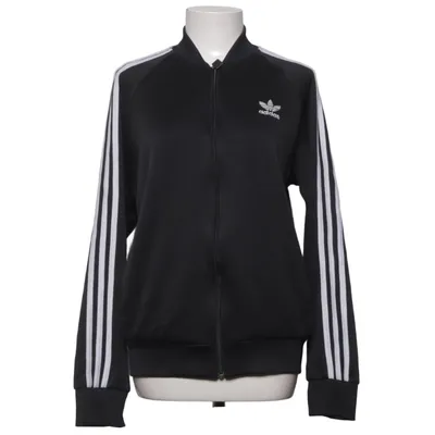 Sports jacket (Black, White) from Adidas Originals Elastane, Polyester