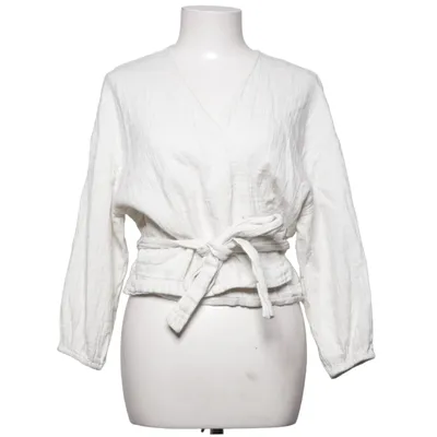 Omlottblus (MUSLIN WRAP BLOUSE) från The Slow Label Lyocell, Ekologisk bomull