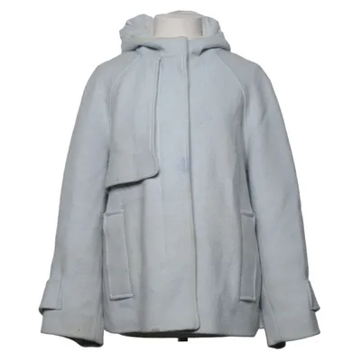 Jas (Blauw) van COS Katoen, Viscose, Wol