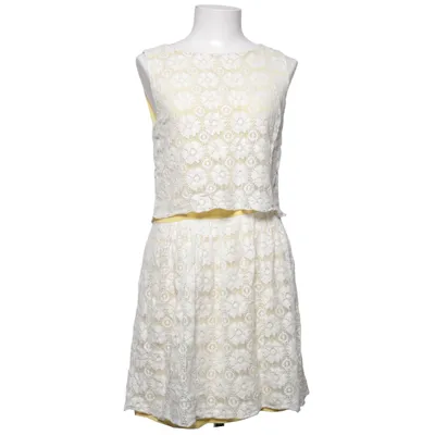 Robe (Jaune, Blanc) de GANT Coton, Élasthane, Polyamide, Soie