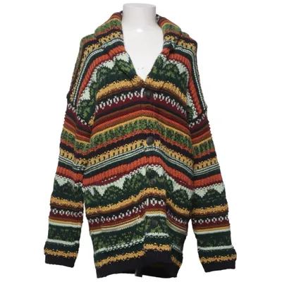 Kofta (Grön, Gul, Flerfärgad) från Zara Akryl, Bomull, Polyester