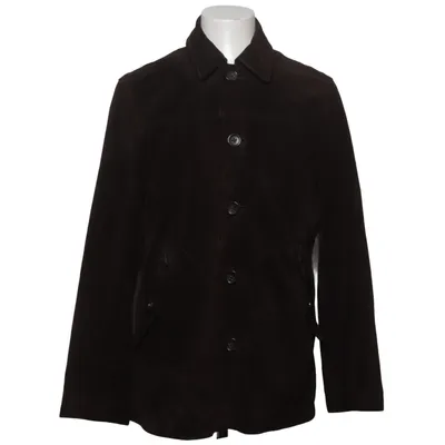 Leren jack (Bruin) van Banana Republic Leer, Polyester