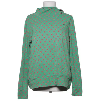 Capuchon sweater (Groen, Meerkleurig) van Blutsgeschwister Elastaan, Organisch katoen
