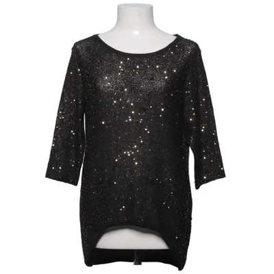 Sweater (Black, Gold) from Soky & Soka Acrylic, Polyester, Viscose