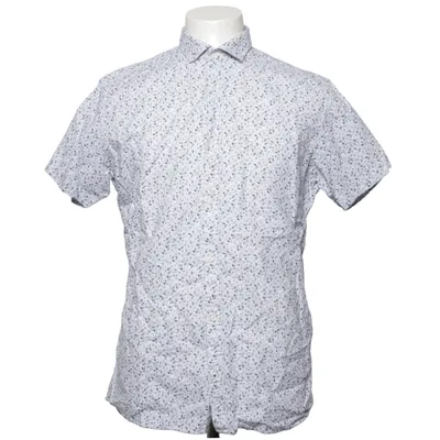 Kortärmad skjorta (SLIM) från Premium by Jack & Jones Linne, Återvunnen bomull