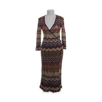 Omlottklänning (Brun, Flerfärgad) från Missoni Lindex Viskos