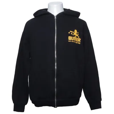Capuchon sweater (Zwart) van Buttergoods Katoen, Polyester