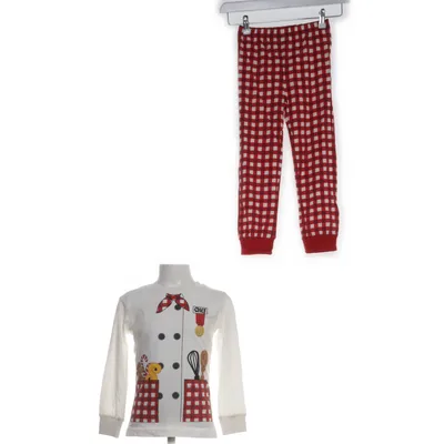 Pyjamas (Vit, Röd, Flerfärgad) från KappAhl Bomull