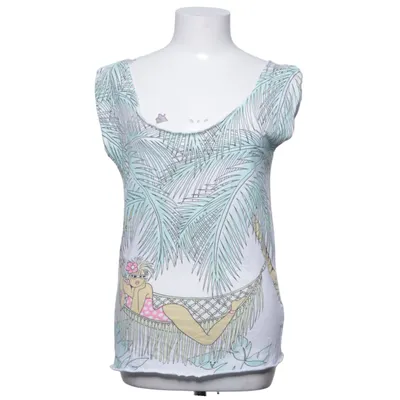 Tank Top (White, Multicolored) from Red Label Cotton
