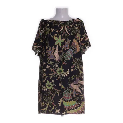 Dress (Black, Multicolored) from R. Collection Polyester