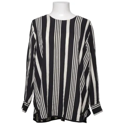 Blouse (Black, White) from Kokoon Silk