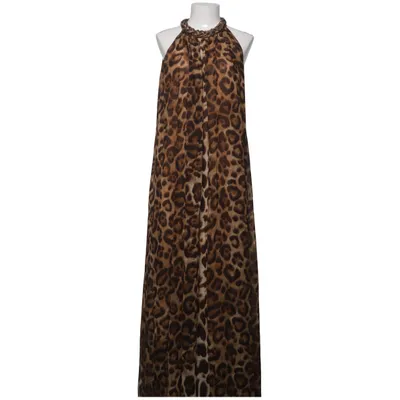 Robe longue (Marron, Noir) de Nora. Z Polyester