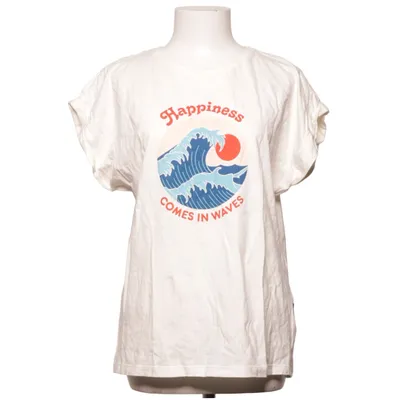 T-shirt (Vit, Flerfärgad) från Dedicated Bomull