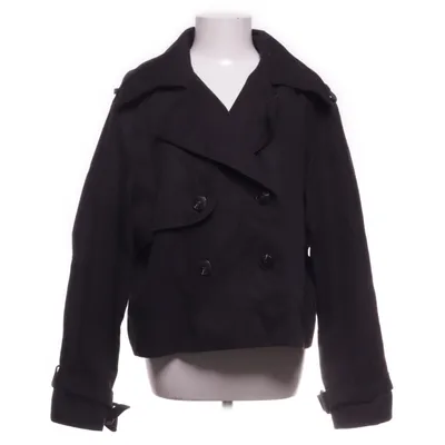 Trenchcoat (Svart) från H&M Bomull, Polyamid, Polyester