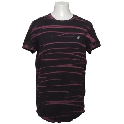 T-shirt (Noir, Rose) de Cipo & Baxx Coton, Élasthane