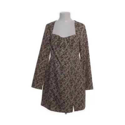 Klänning (Grön, Flerfärgad) från Zara Elastan, Polyester