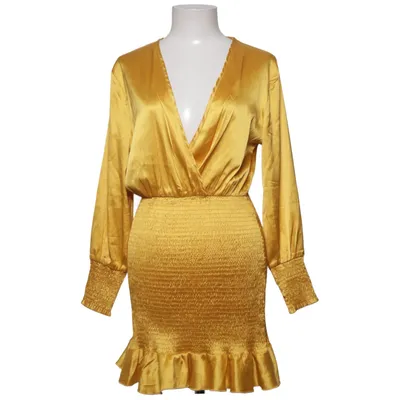 Kjole (Gul) fra Femme Luxe Polyester