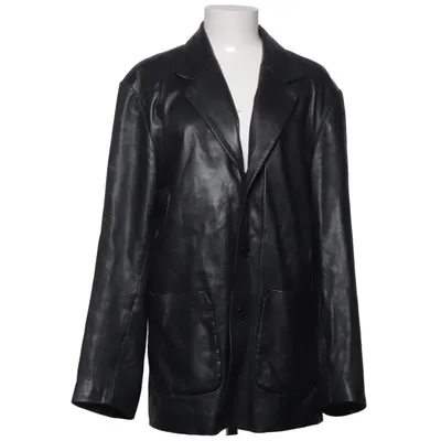 Blazer en cuir (Noir) de Rocco Barocco Cuir, Polyester