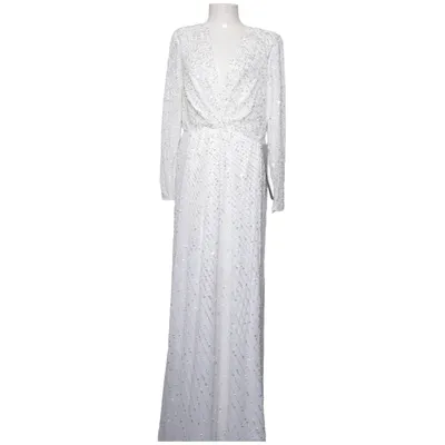 Aftonklänning (Vit, Silverfärgad) från Asos Bridal Polyester