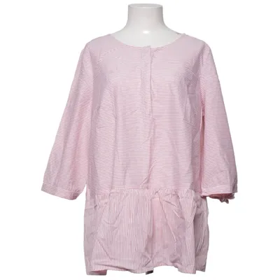 Blouse (Rose, Blanc) de Emilia Lay Coton, Élasthane, Polyamide