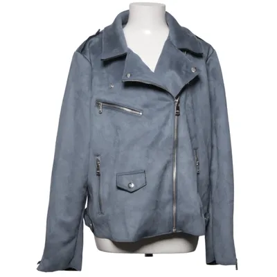 Bikerjacka (Blå) från ONLY Carmakoma Polyester