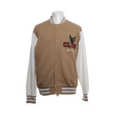 Varsity jacket (Beige, Multicolored) from McNeal Cotton, Polyester
