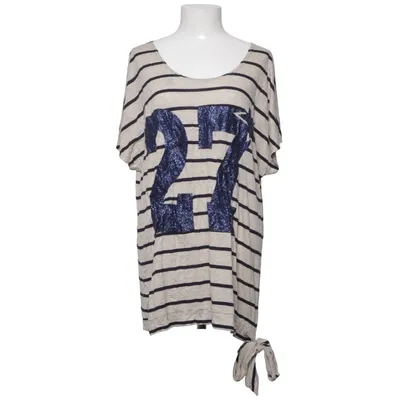 T-shirt (Beige, Blå, Sort) fra ZJ Denim Identity