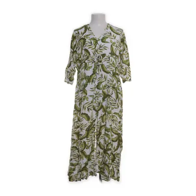 Dress (White, Green) from C'FLO Viscose
