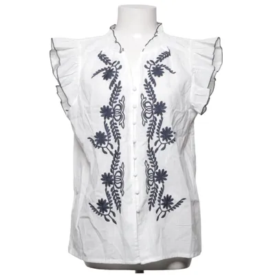 Top (White, Black) from Miss Sara Cotton