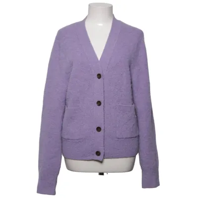 Cardigan (Lilla) fra Arket Alpacauld, Elastan, Uld, Polyester