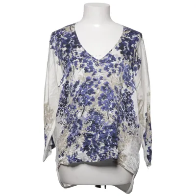 Blouse (Bleu, Blanc, Beige) de Summum Woman Polyester, Soie